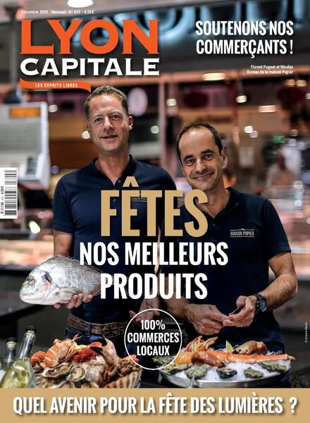 Lyon Capitale – Decembre 2020 Cover