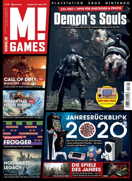 M! GAMES – 18 Dezember 2020 Cover