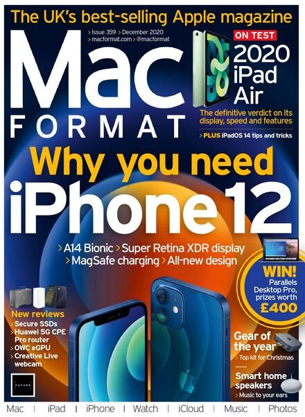 MacFormat UK – December 2020 Cover