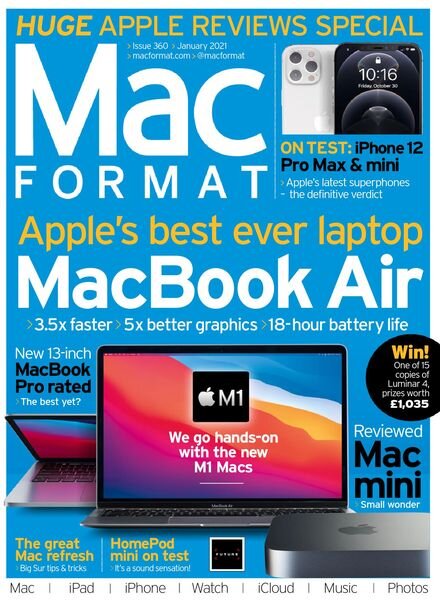 MacFormat UK – January 2021 Cover