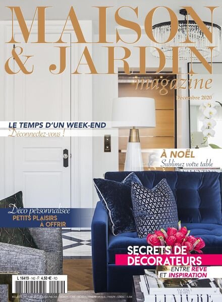 Maison & Jardin Magazine – Decembre 2020 Cover