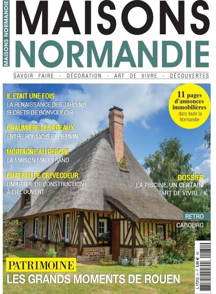 Maisons Normandie – Decembre 2020 – Janvier 2021 Cover