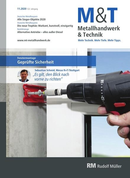 M&T Metallhandwerk – November 2020 Cover