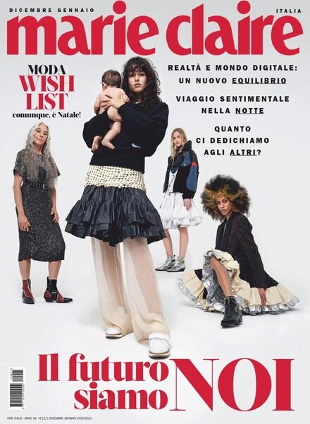 Marie Claire Italia – dicembre 2020 Cover