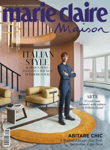 Marie Claire Maison Italia – dicembre 2020 Cover