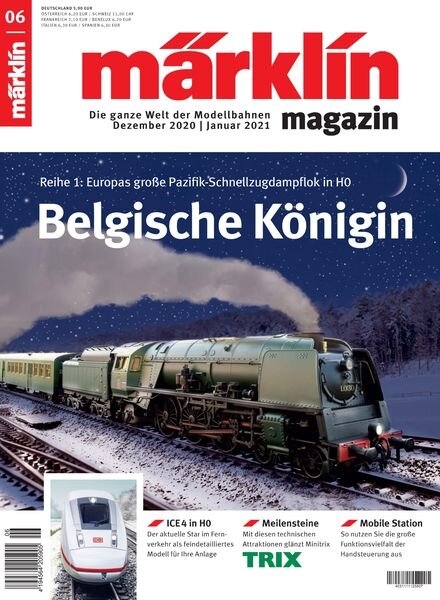 marklin magazin – 03 Dezember 2020 Cover