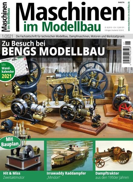 Maschinen im Modellbau – Dezember 2020 Cover