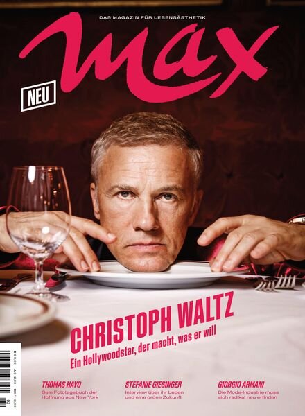MAX Magazin – November 2020 Cover