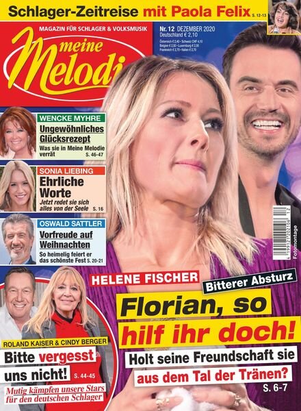 Meine Melodie – 19 November 2020 Cover