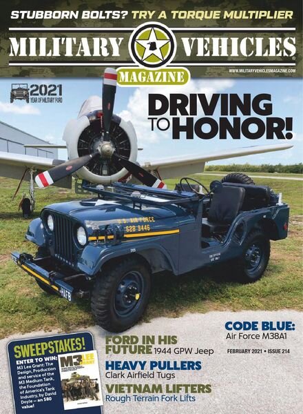 Military Vehicles – February 2021 Cover