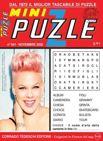 Mini Puzzle – Novembre 2020 Cover