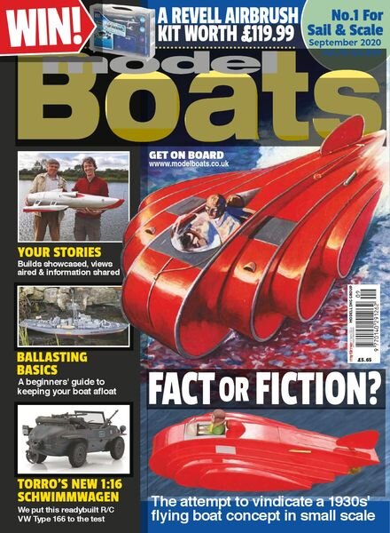 Model Boats – Issue 839 – September 2020 Cover