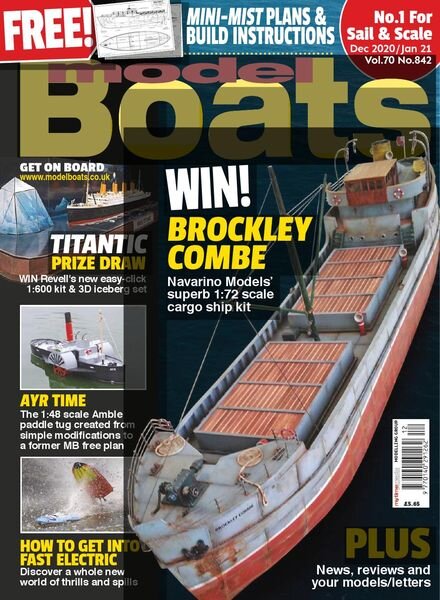 Model Boats – Issue 842 – December 2020 – January 2021 Cover