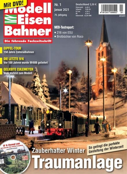 ModellEisenBahner – Januar 2021 Cover