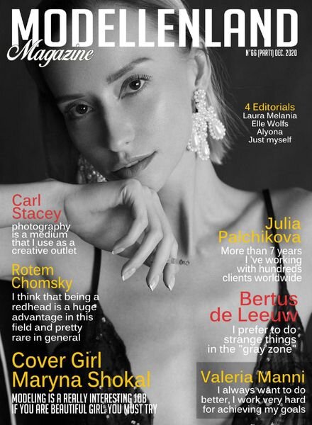 Modellenland Magazine – December 2020 Part 1 Cover