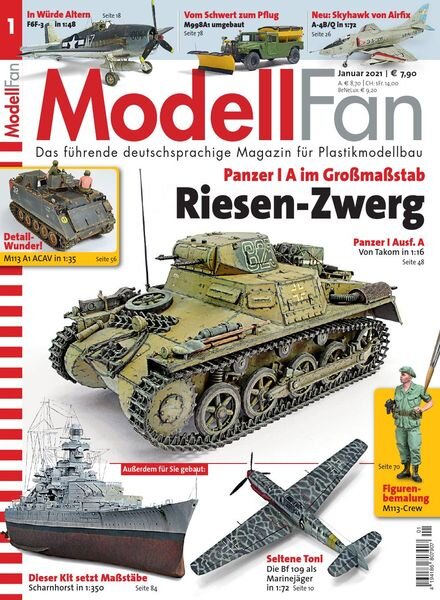 ModellFan – Januar 2021 Cover