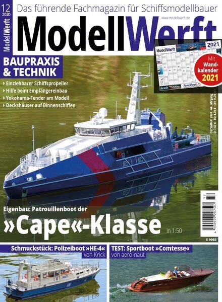 ModellWerft – November 2020 Cover