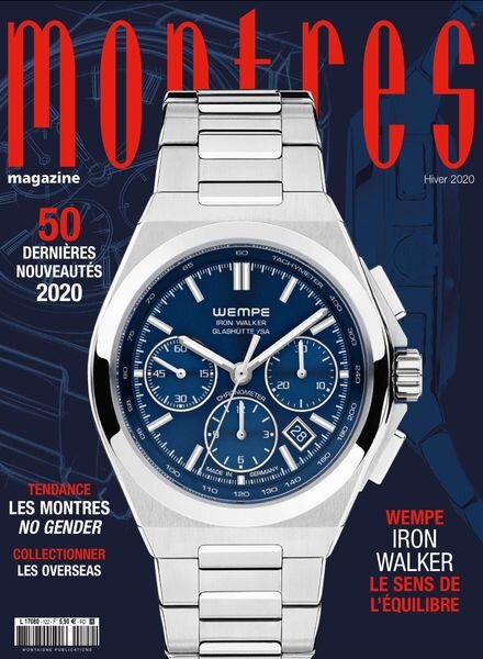 Montres Magazine – Hiver 2020 Cover