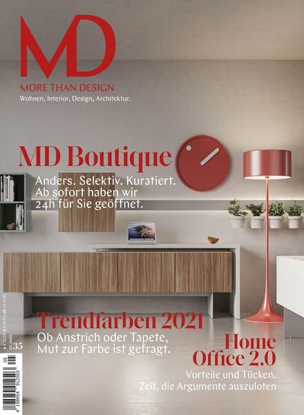 MORE THAN DESIGN – 09 Dezember 2020 Cover