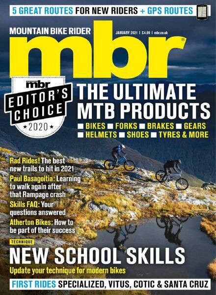 Mountain Bike Rider – January 2021 Cover