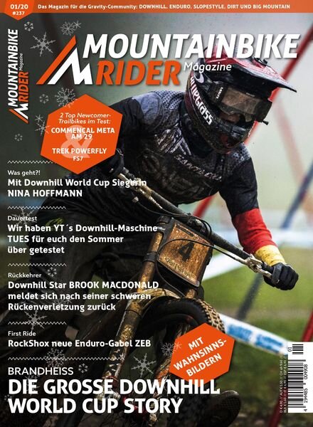 Mountainbike Rider Magazine – 18 Dezember 2020 Cover
