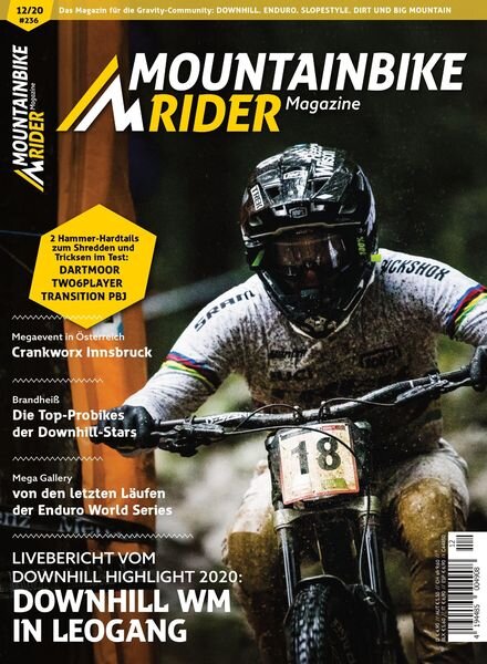 Mountainbike Rider Magazine – 19 November 2020 Cover