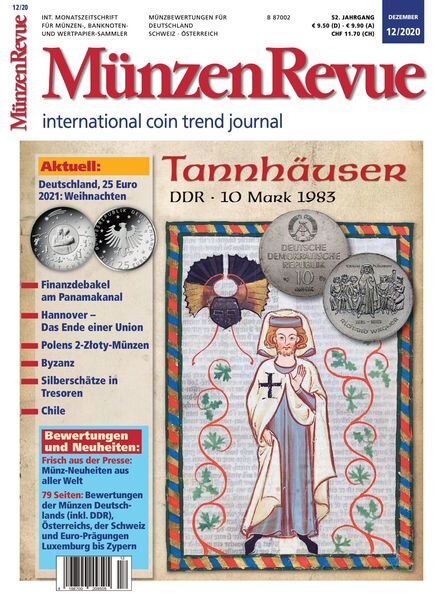 MunzenRevue – 21 November 2020 Cover