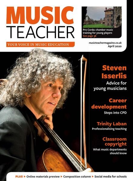 Music Teacher – April 2020 Cover