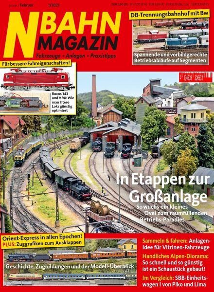 N-Bahn Magazin – Januar 2021 Cover