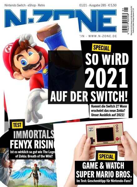 N-Zone – Januar 2021 Cover