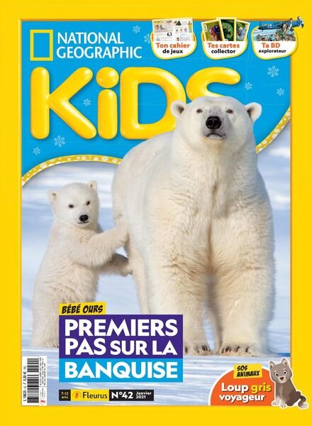 National Geographic Kids France – Janvier 2021 Cover