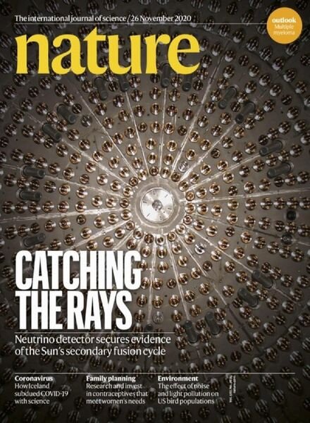 Nature – 26 November 2020 Cover
