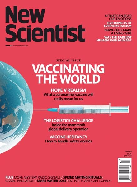 New Scientist International Edition – November 21, 2020 Cover