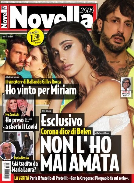 Novella 2000 – 25 Novembre 2020 Cover