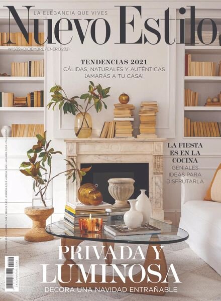 Nuevo Estilo – diciembre 2020 Cover