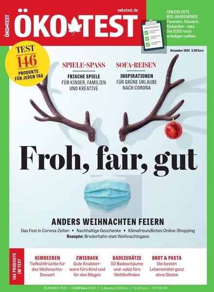 Okotest – Dezember 2020 Cover