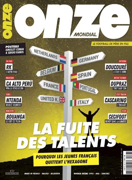 Onze Mondial – Novembre-Decembre 2020 Cover