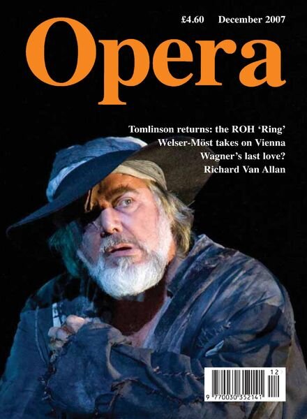 Opera – December 2007 Cover