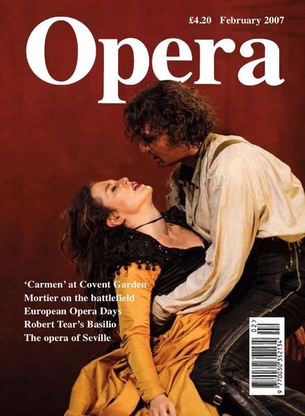 Opera – February 2007 Cover