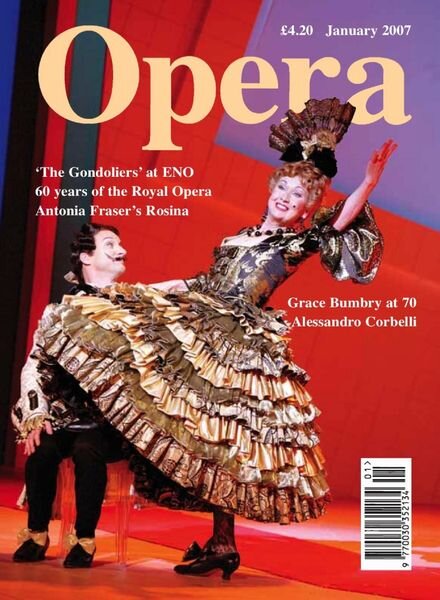 Opera – January 2007 Cover