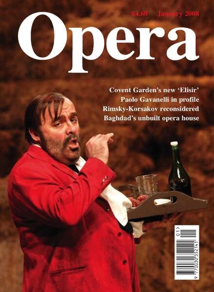 Opera – January 2008 Cover