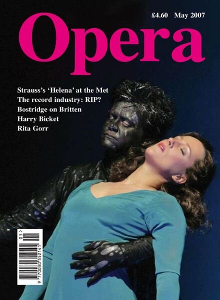 Opera – May 2007 Cover