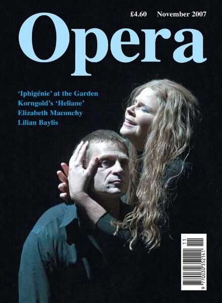 Opera – November 2007 Cover