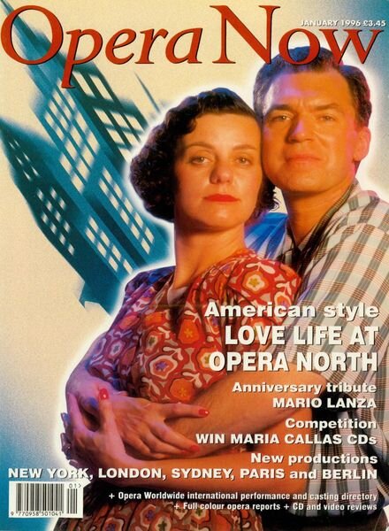 Opera Now – January 1996 Cover