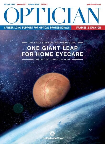 Optician – 15 April 2016 Cover