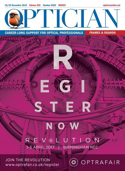 Optician – 16-23 December 2016 Cover