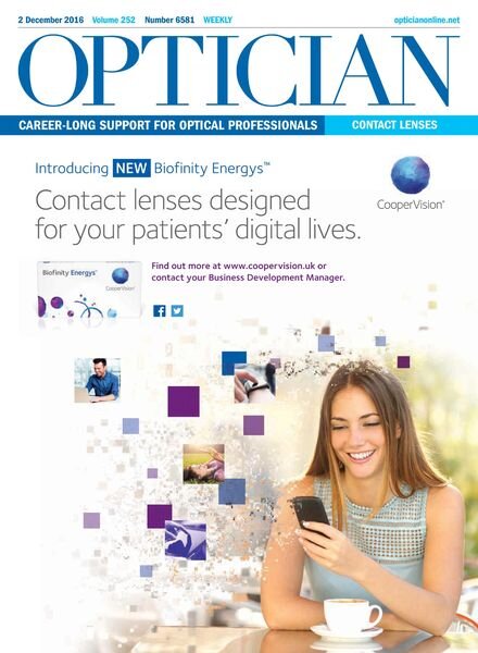 Optician – 2 December 2016 Cover