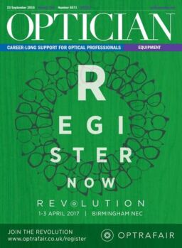 Optician – 23 September 2016