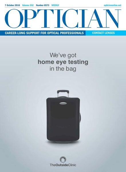 Optician – 7 October 2016 Cover