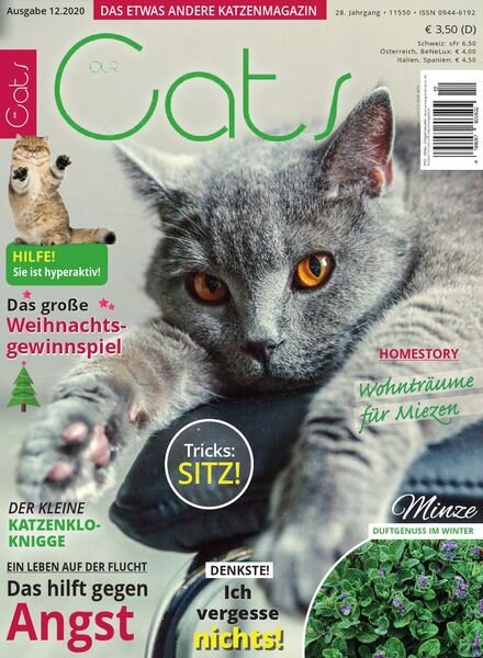 Our Cats – Dezember 2020 Cover